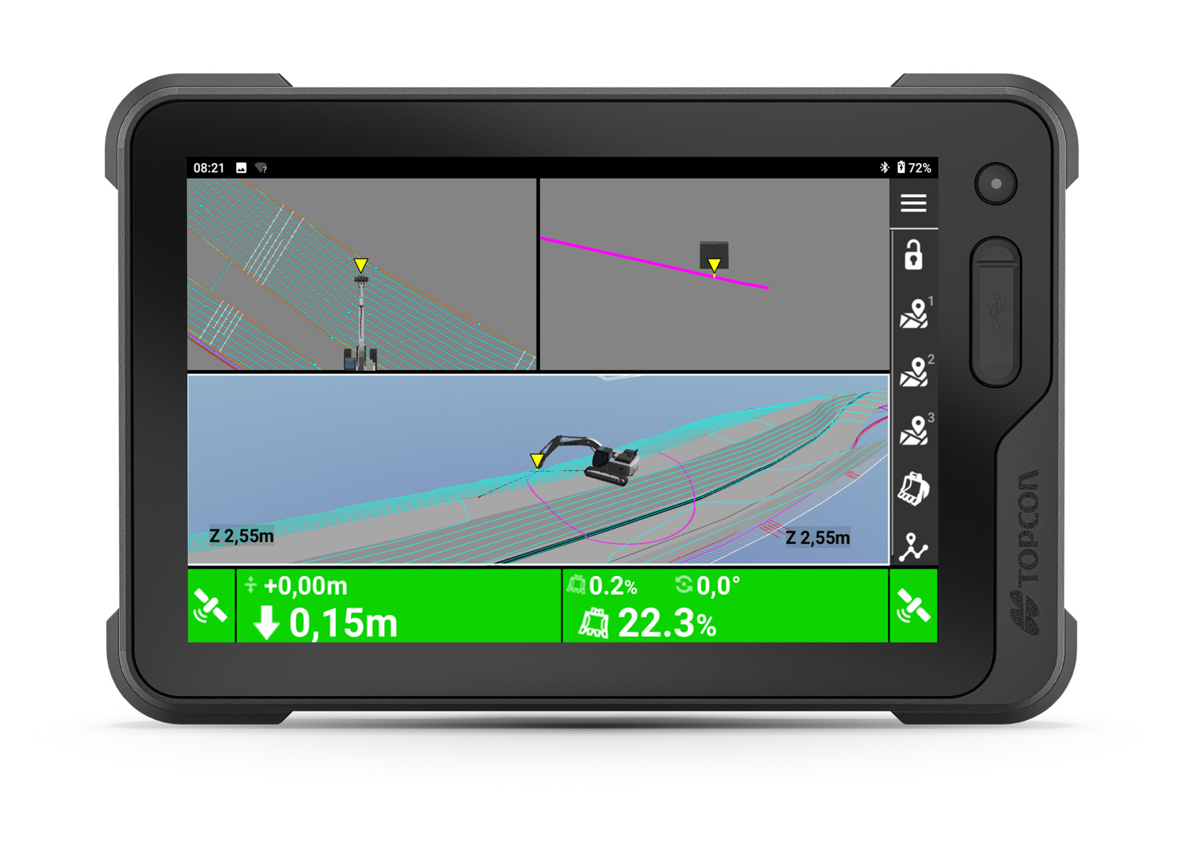3D maskinstyring Topcon MC-MAX